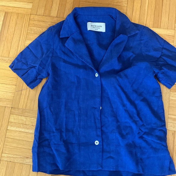 Good for Sunday blue summer set - Picture 4 of 8